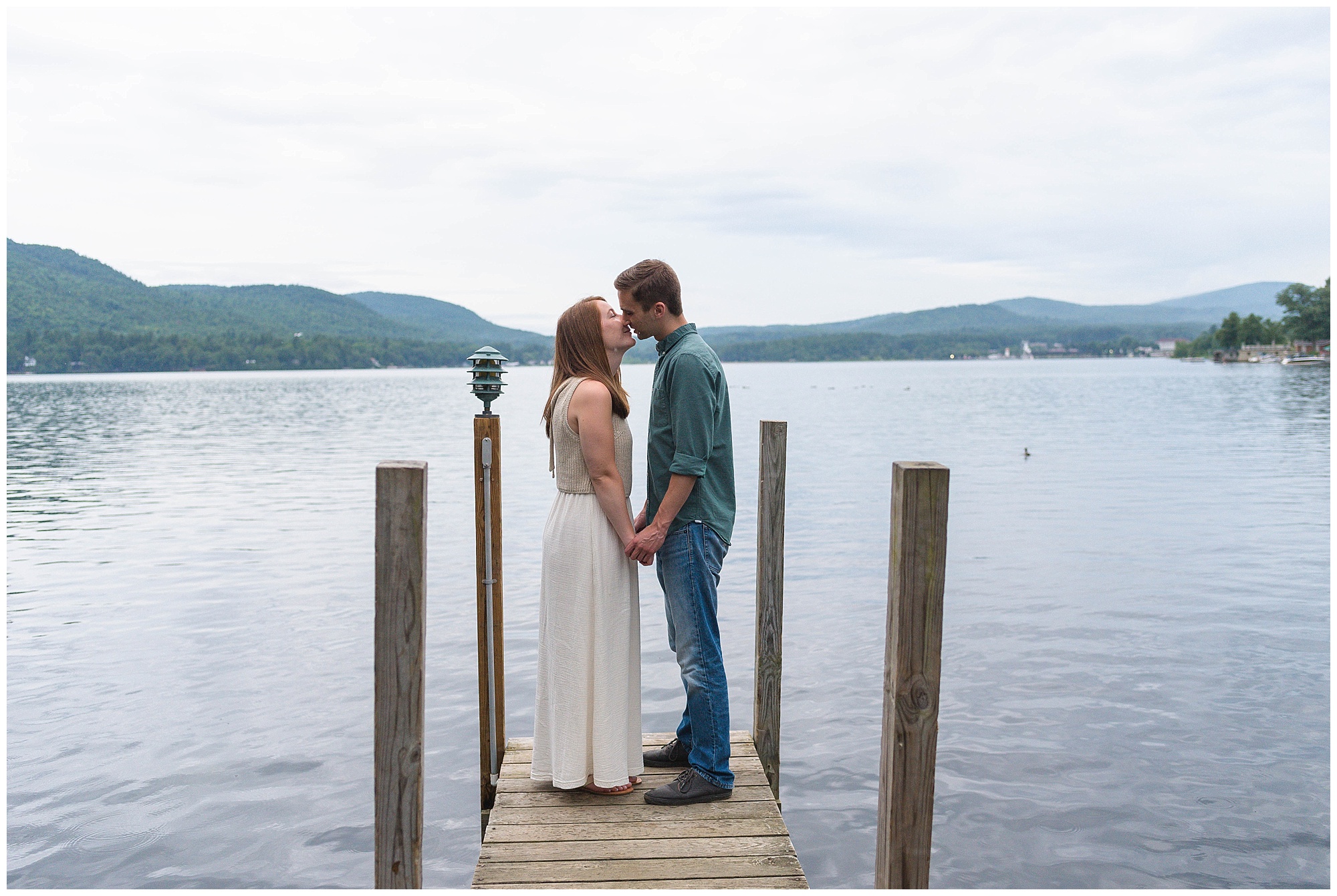 lake George engagement