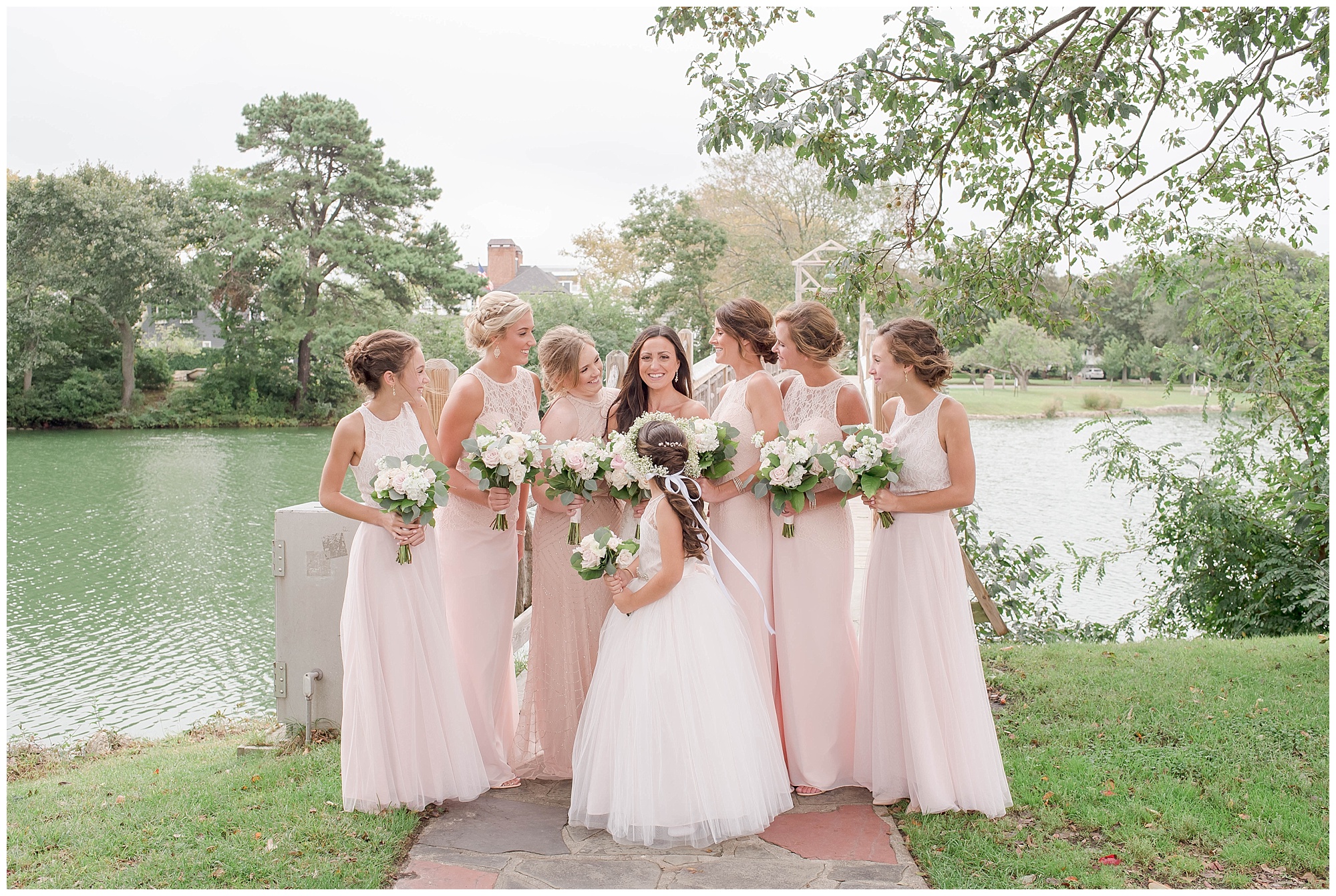 beautiful bridal party