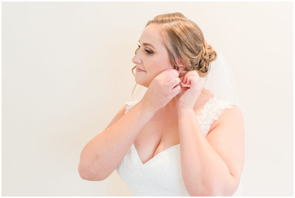 bride getting ready