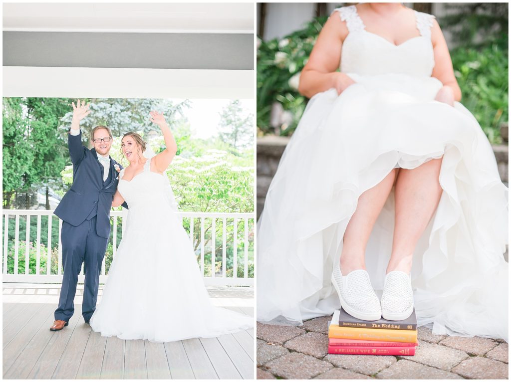 summer wedding bridgewater manor