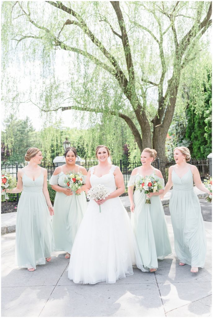 sage green bridesmaids dresses