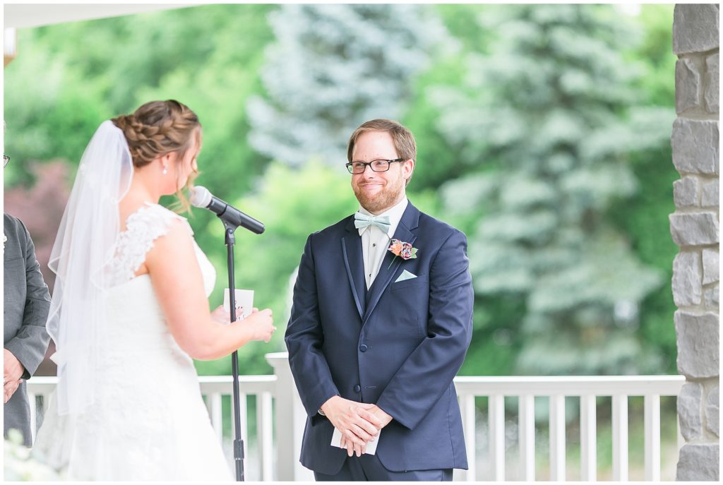 outdoor summer ceremony