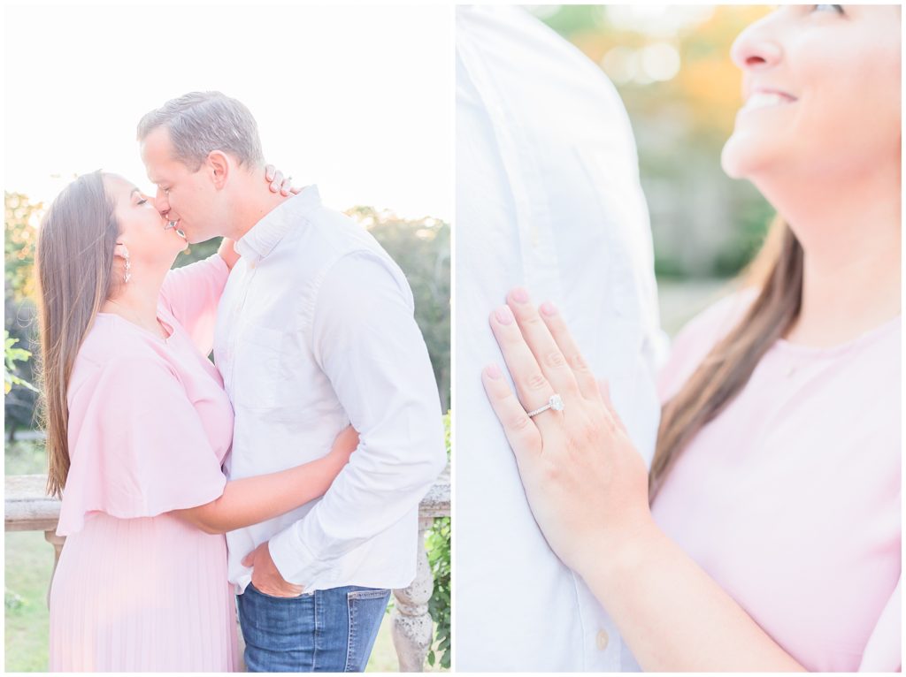 New Jersey botanical garden engagement