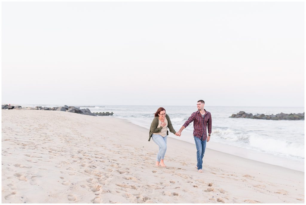 beach engagement photos