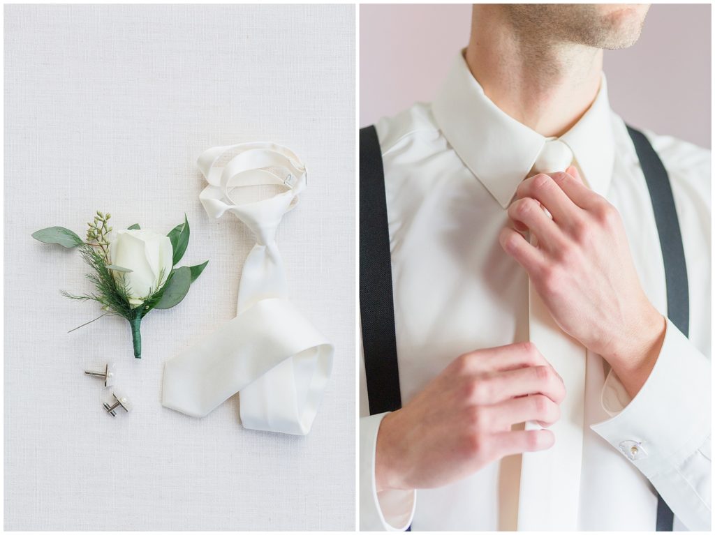 groom getting ready