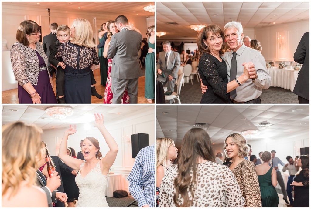 wedding reception basking ridge country club