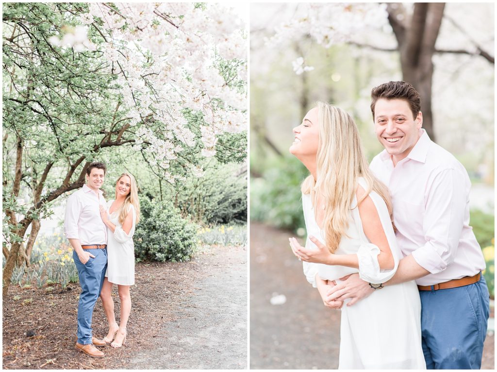 Spring in NYC Engagement - Keri Calabrese Photography