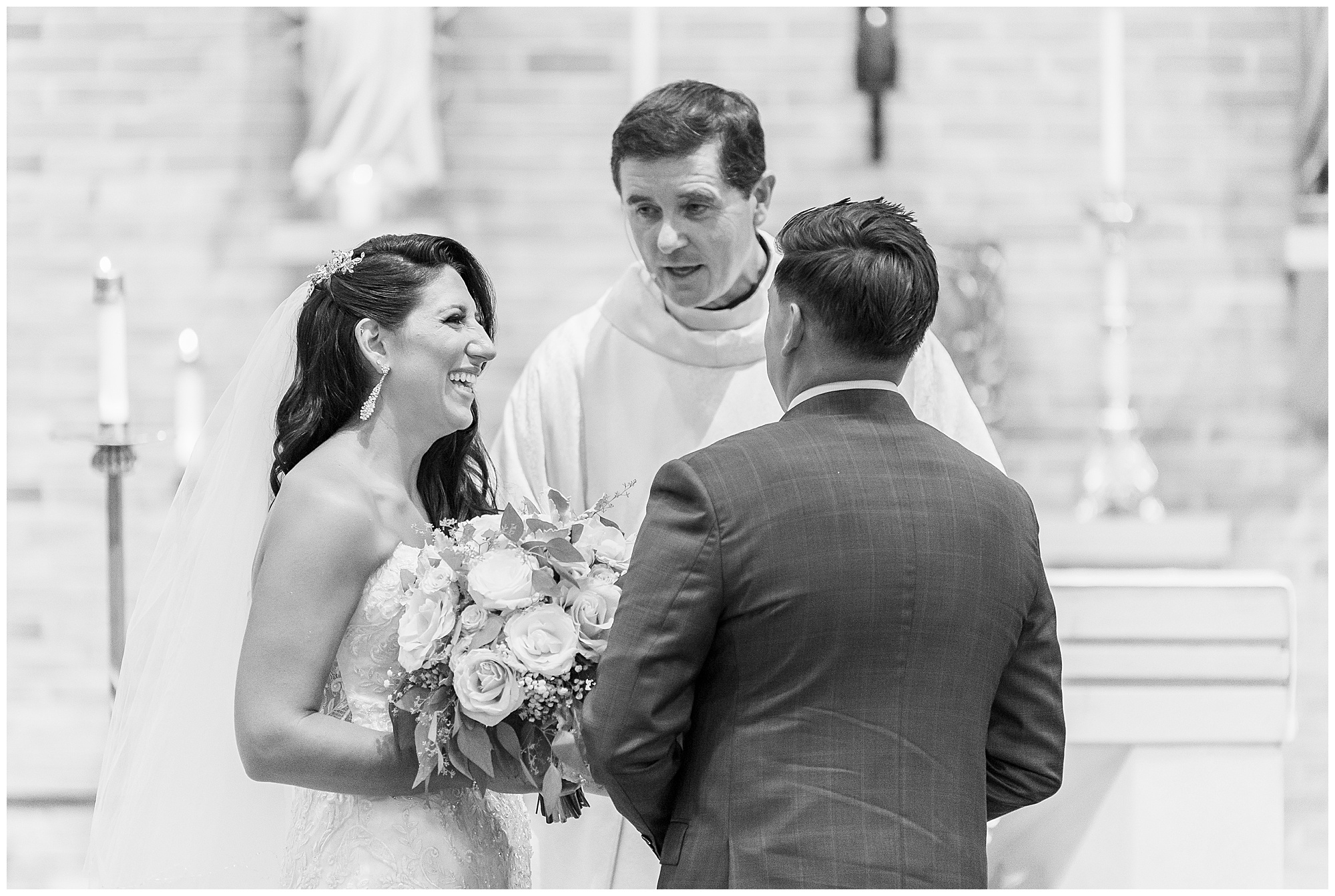 traditional church wedding