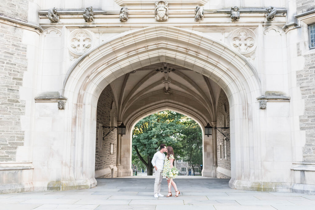 princeton university engagement photos