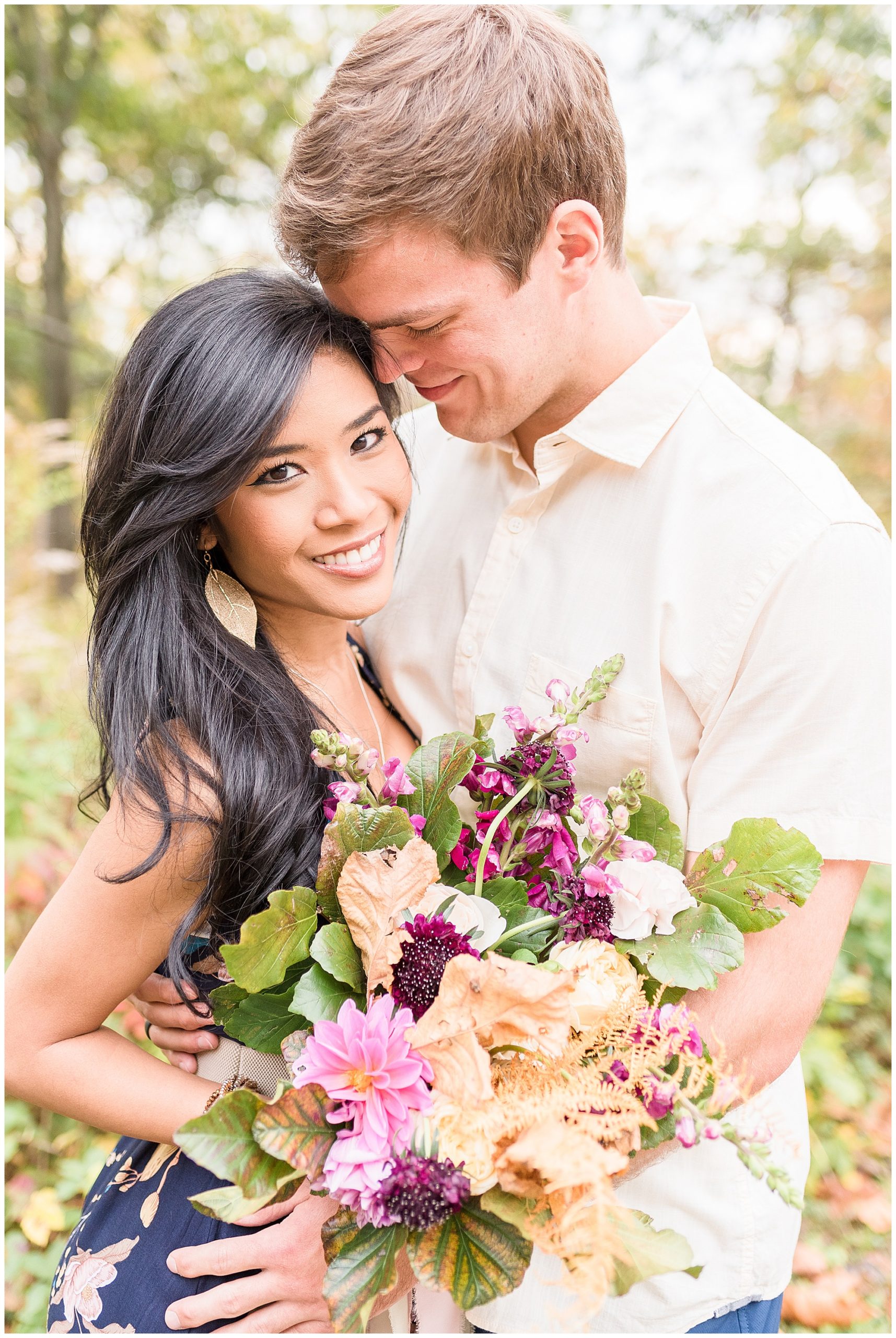 fall engagement session