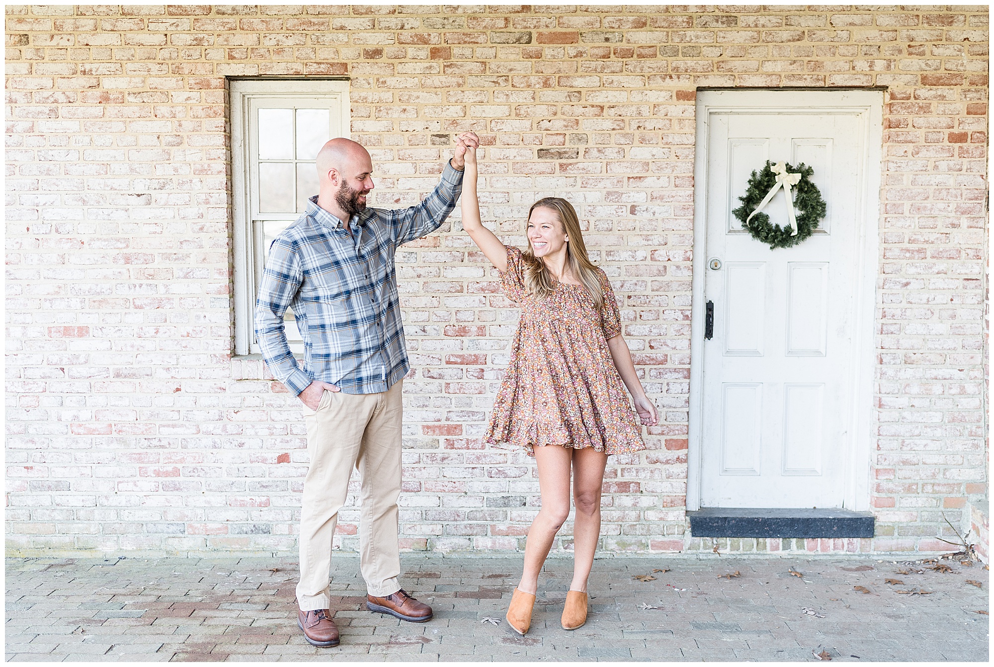 fall engagement pictures