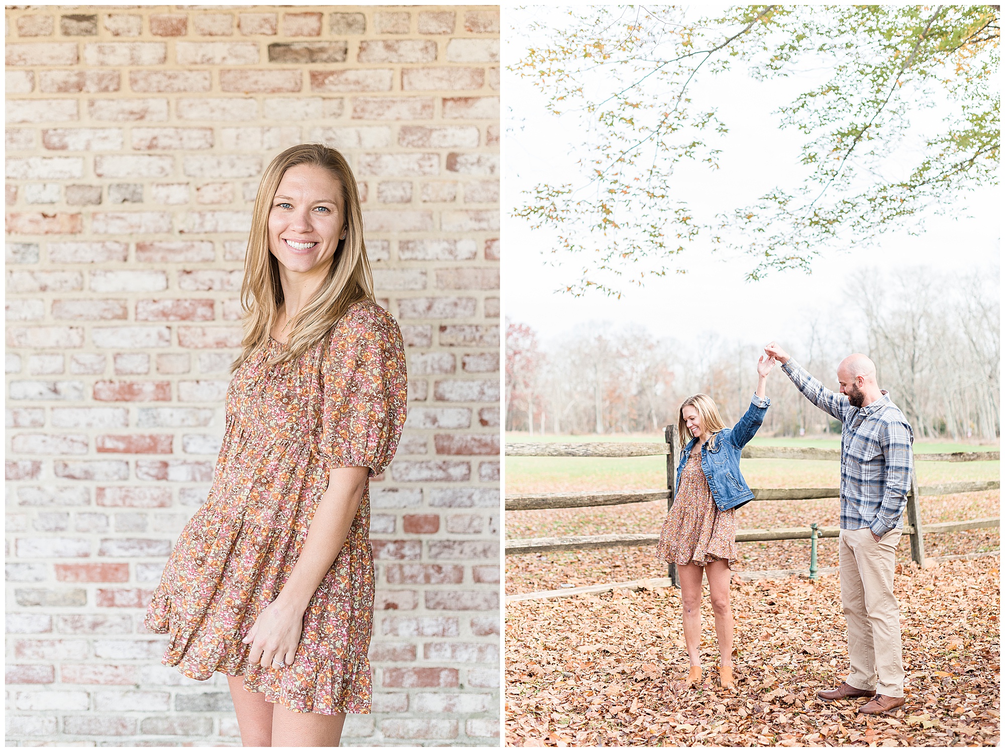 fall engagement session ideas