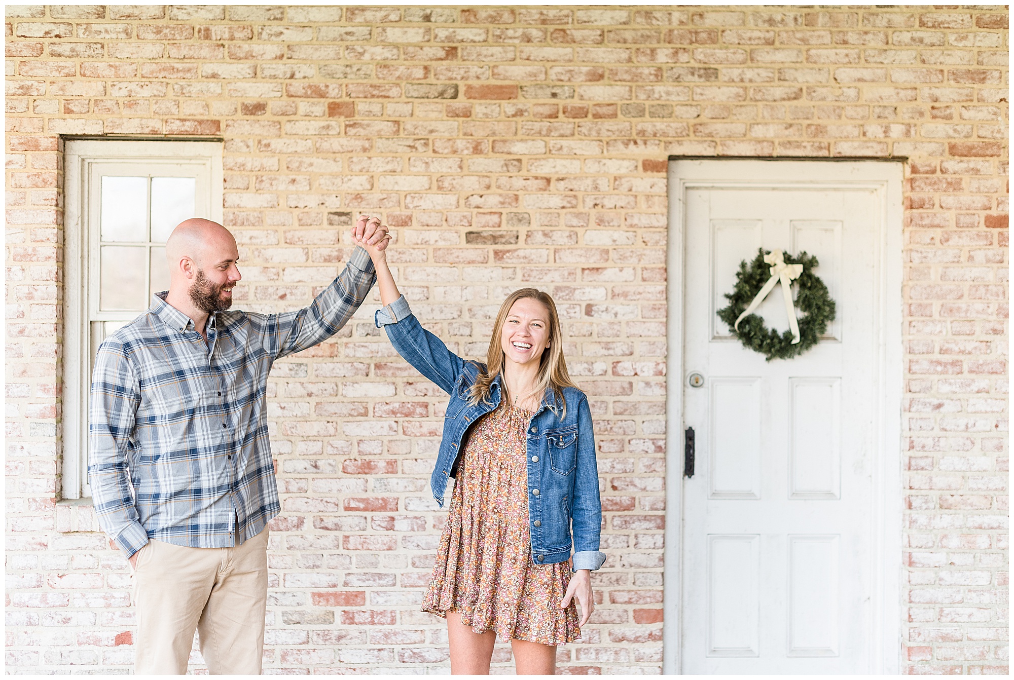 fall engagement photos