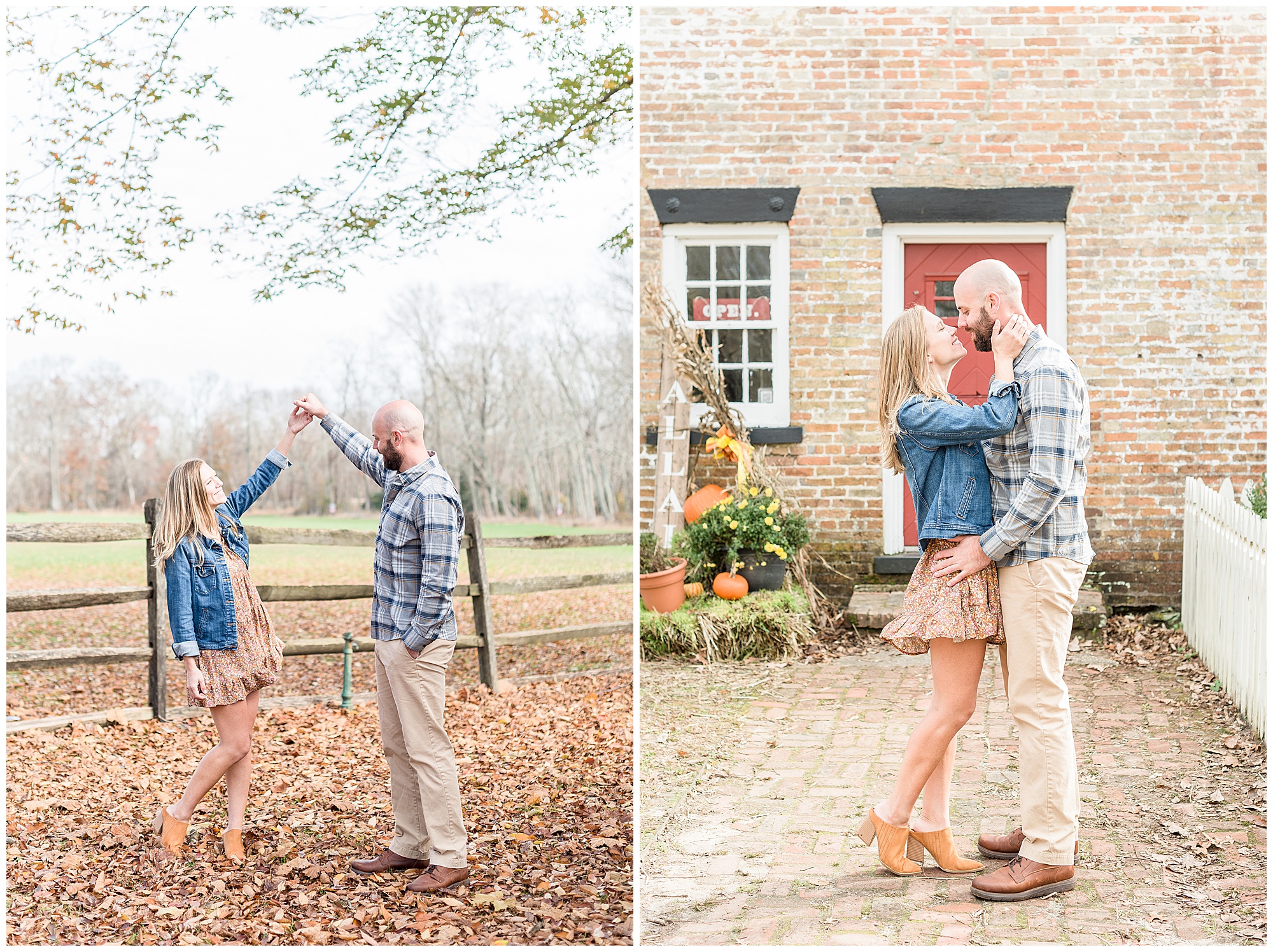 fall engagement session