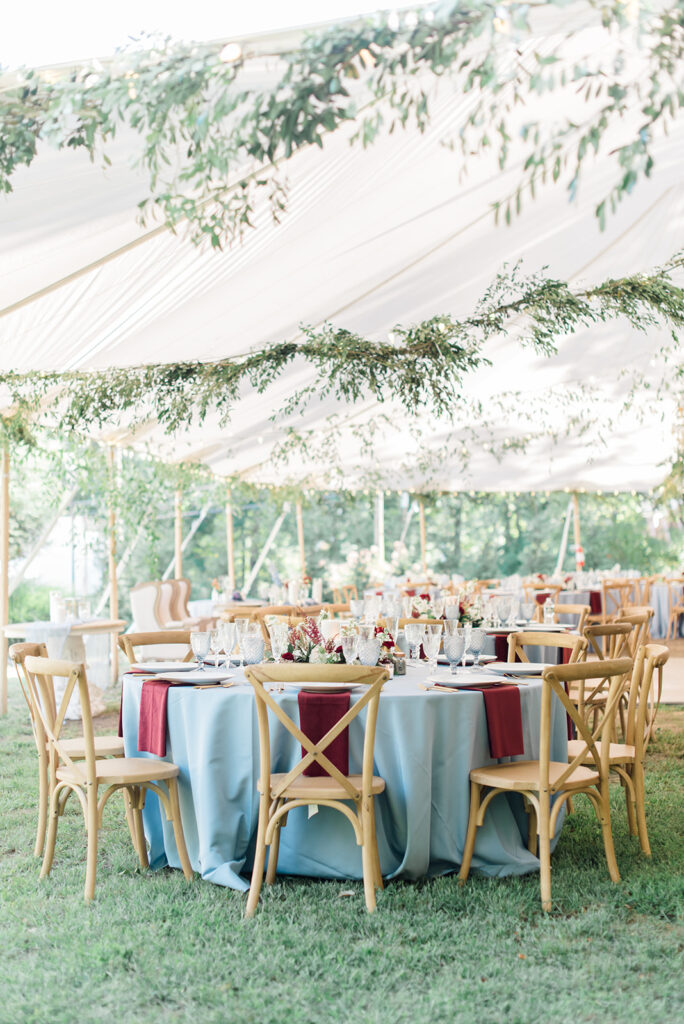 tented wedding photos