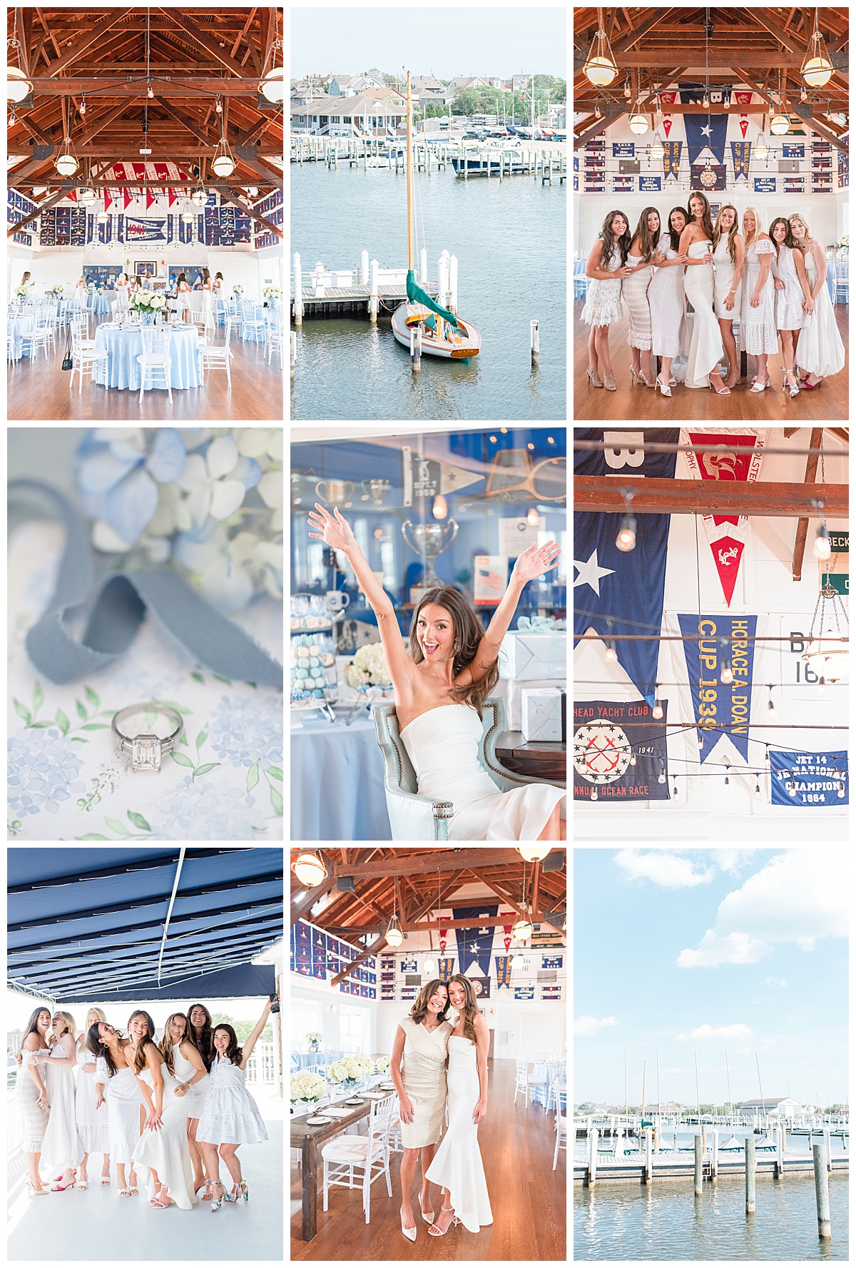 nantucket themed bridal shower