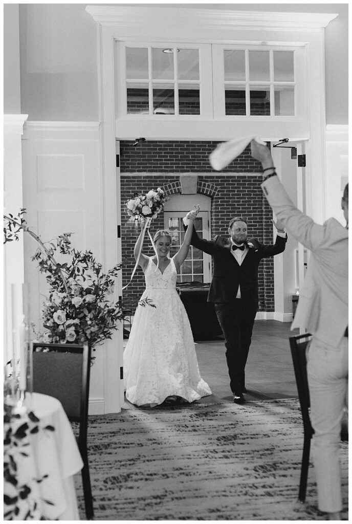 bride and groom entrance