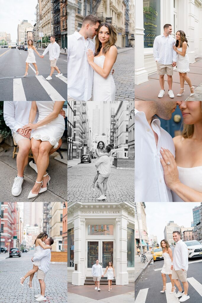 soho engagement photos