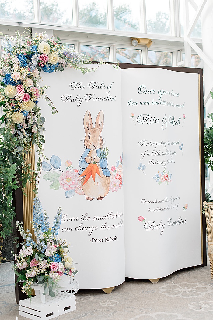 peter rabbit baby shower