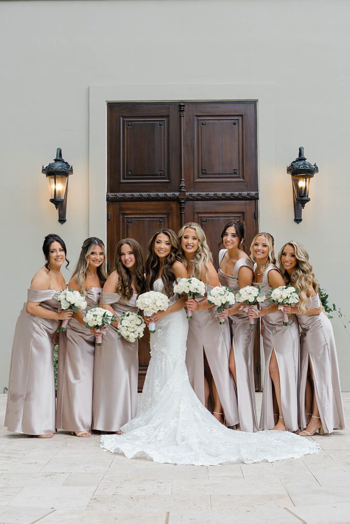 champagne bridesmaids dresses